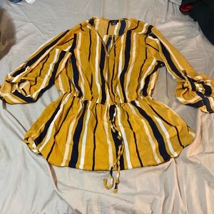Rue21 striped dress shirt